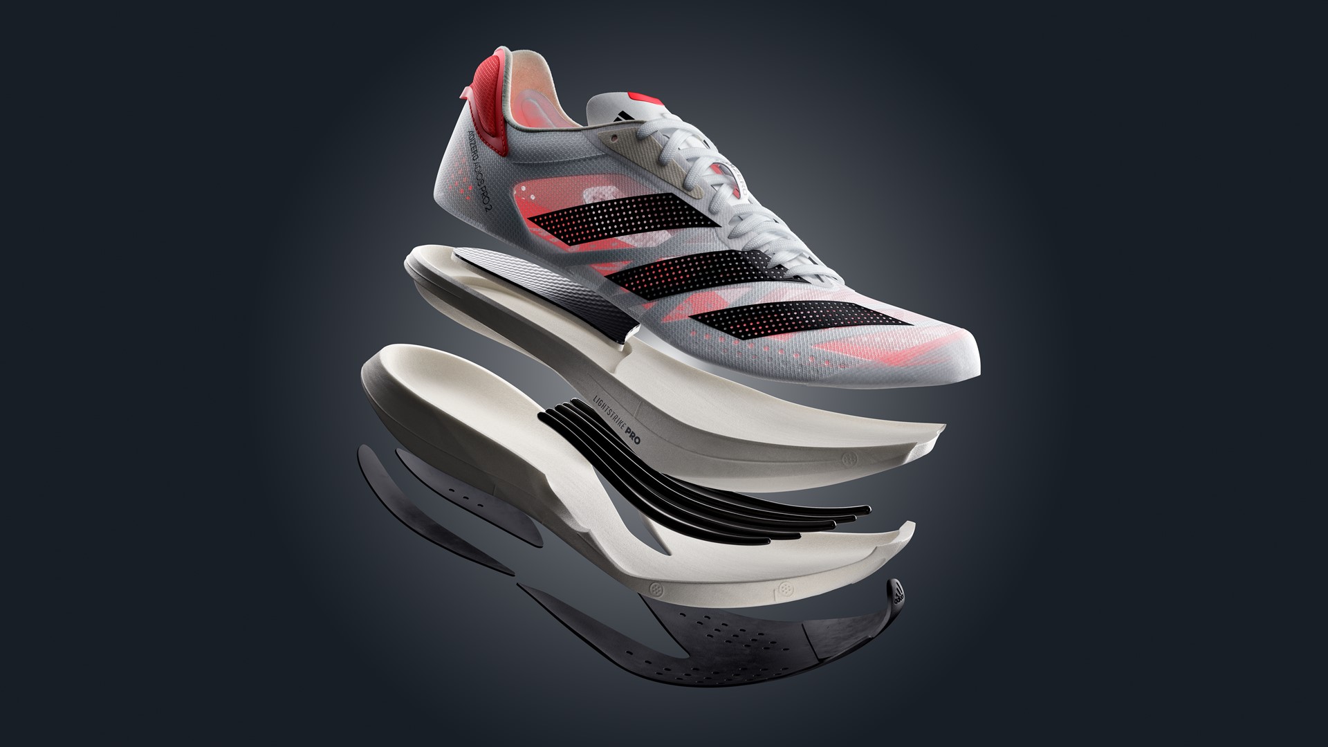 THE LATEST ADIDAS ADIZERO FOOTWEAR EVOLVING FAST FOR THE ROAD AND THE
